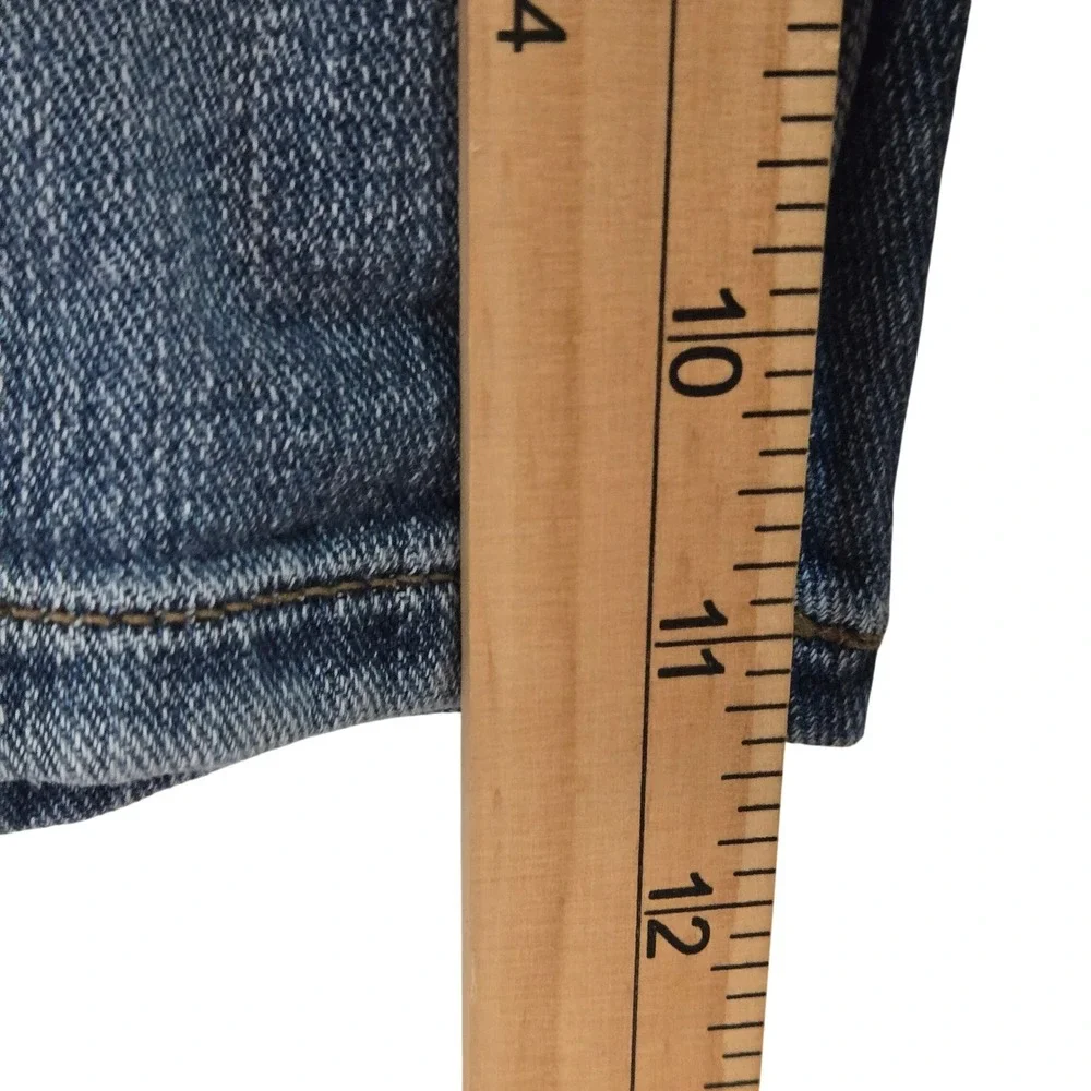 Banana Republic Premium Denim Mens‎ Medium Wash Stretch Jean Shorts Size 32